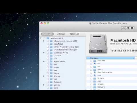 Undelete and file recovery for mac